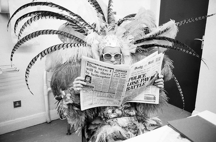 Elton John, The Muppet Show, Elstree Studios, England