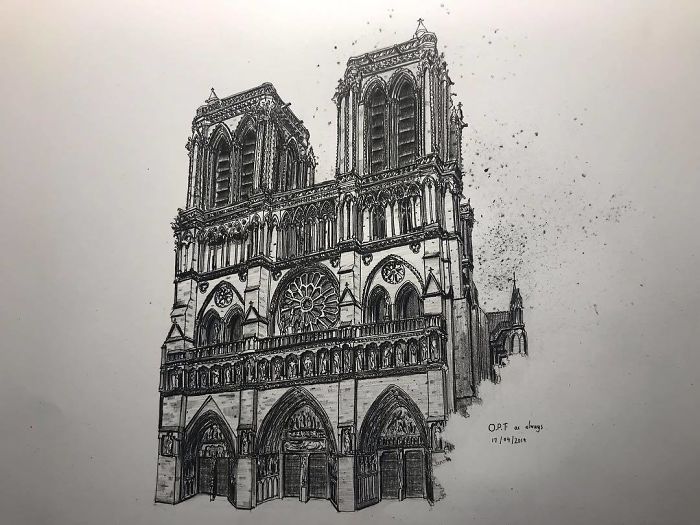 我想把最完美的一面呈现给大家
#pen #sketch #architecture #architecturestudent #wisearchi #paris #art #architectural #architecturaldrawing #notredame #drawings