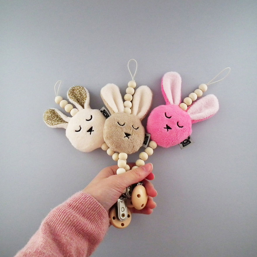 Soft Pacifier Holders