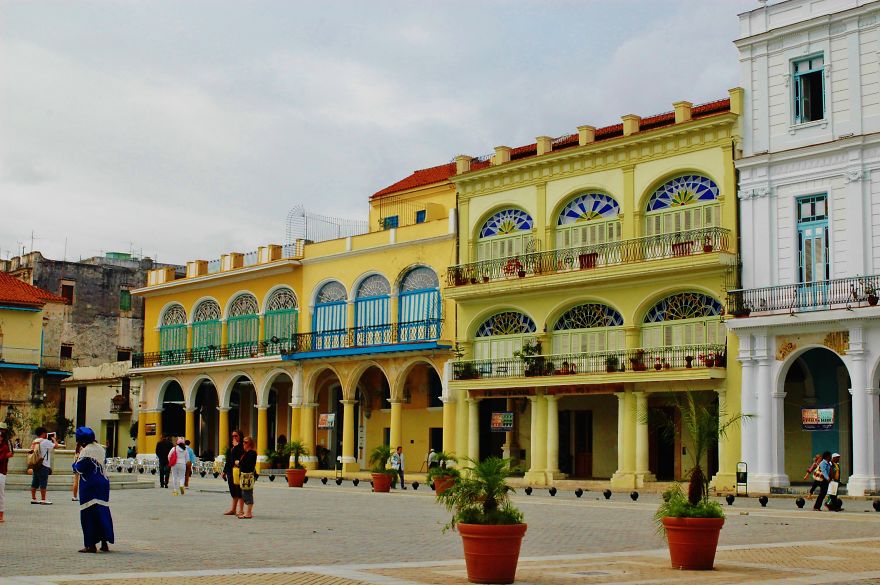A Beautiful Square, Close To Calle Del Obispo