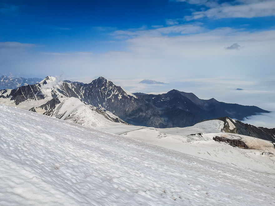 Expedition To Mount Kazbek: Day 5 - Ascending To The Heavens Expedition To Mount Kazbek: Day 5 - Ascending To The Heavens