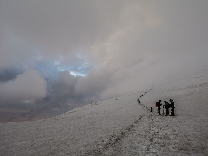 Expedition To Mount Kazbek: Day 5 - Ascending To The Heavens Expedition To Mount Kazbek: Day 5 - Ascending To The Heavens