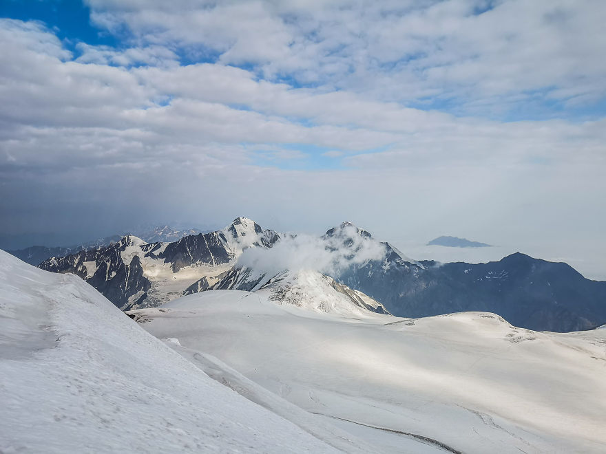 Expedition To Mount Kazbek: Day 5 - Ascending To The Heavens Expedition To Mount Kazbek: Day 5 - Ascending To The Heavens