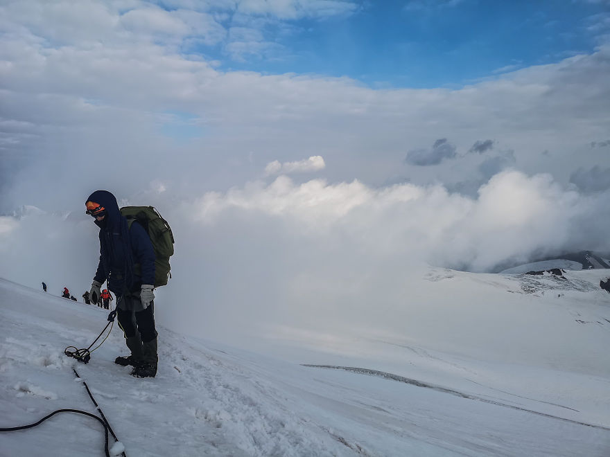 Expedition To Mount Kazbek: Day 5 - Ascending To The Heavens Expedition To Mount Kazbek: Day 5 - Ascending To The Heavens