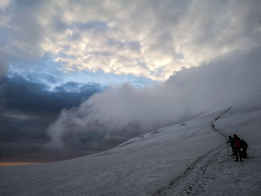 Expedition To Mount Kazbek: Day 5 - Ascending To The Heavens Expedition To Mount Kazbek: Day 5 - Ascending To The Heavens
