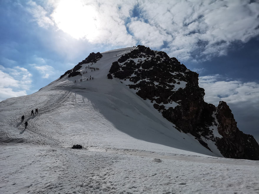 Expedition To Mount Kazbek: Day 5 - Ascending To The Heavens Expedition To Mount Kazbek: Day 5 - Ascending To The Heavens