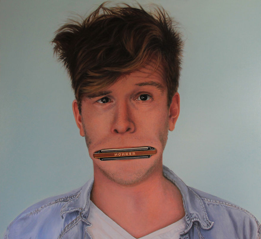 I Spent Over 2 Years Creating Personal Portraits Of My Friends As A Way Of Saying Thank You To Them