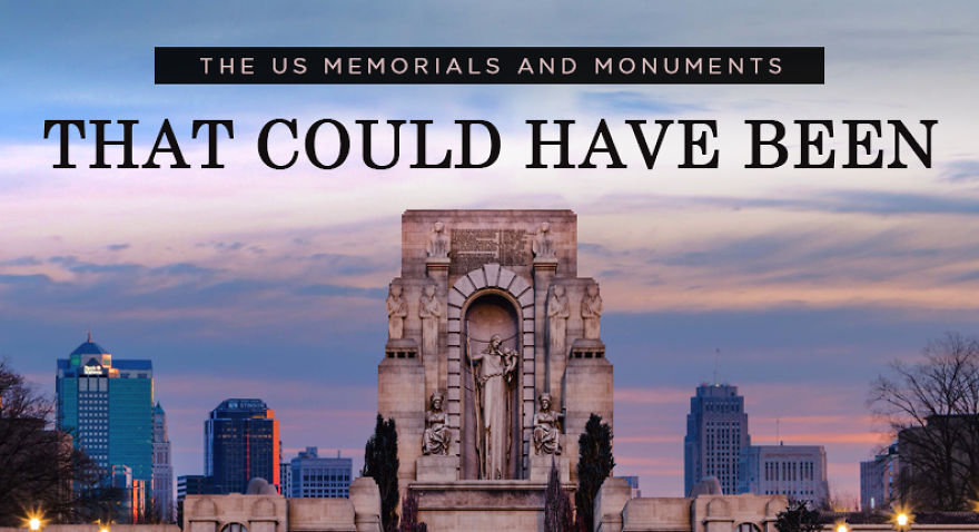 Digital Technology Lets Us See 5 U.S. Memorials And Monuments That Were Never Built Digital Technology Lets Us See 5 U.S. Memorials And Monuments That Were Never Built