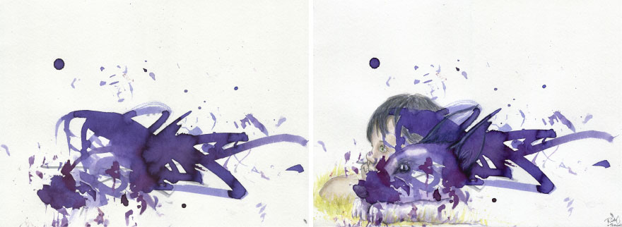 I Collaborate With My 3-Year-Old And 7-Year-Old To Create Imaginative Illustrations I Collaborate With My 3-Year-Old And 7-Year-Old To Create Imaginative Illustrations