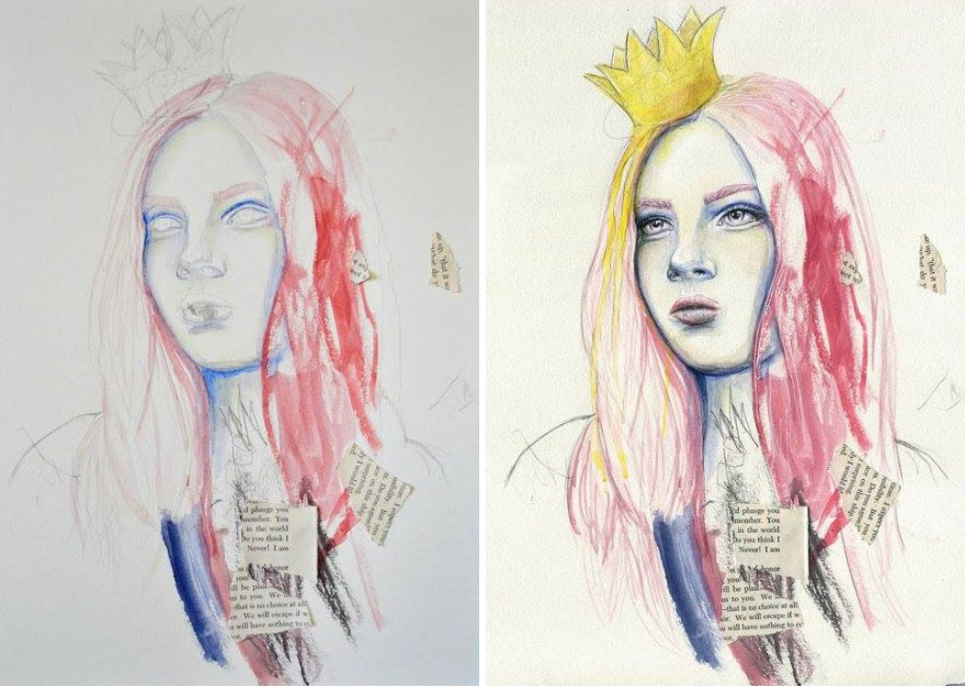 I Collaborate With My 3-Year-Old And 7-Year-Old To Create Imaginative Illustrations