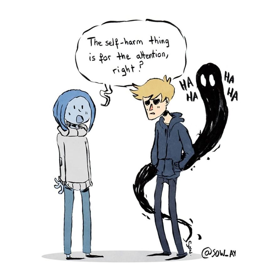 I Explain What My Depression And Anxiety Feels Like Through These Comics (New Pics)