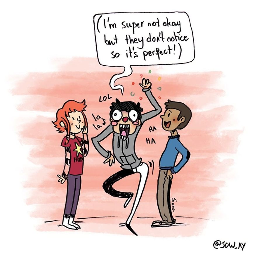 I Explain What My Depression And Anxiety Feels Like Through These Comics (New Pics)