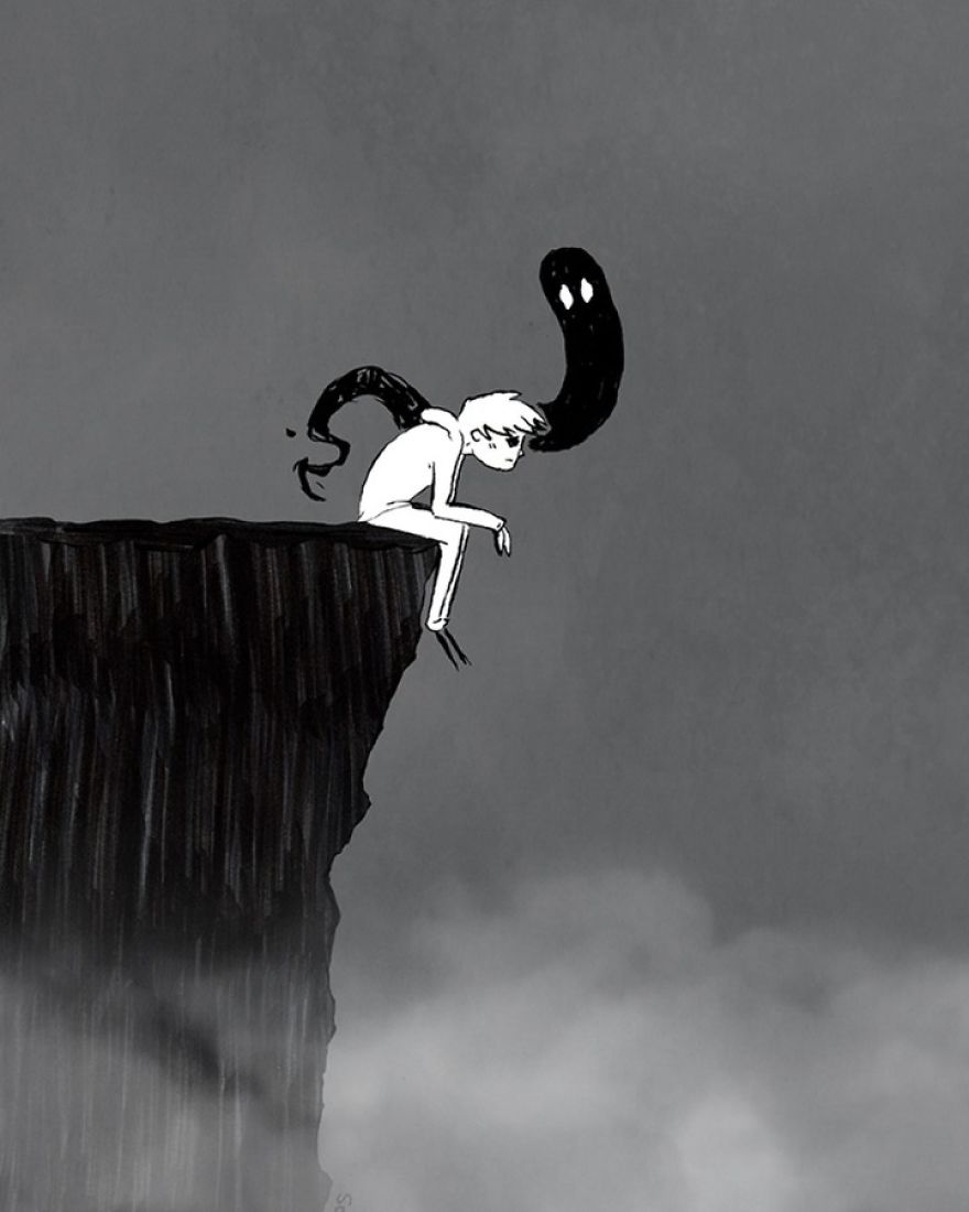 I Explain What My Depression And Anxiety Feels Like Through These Comics (New Pics)