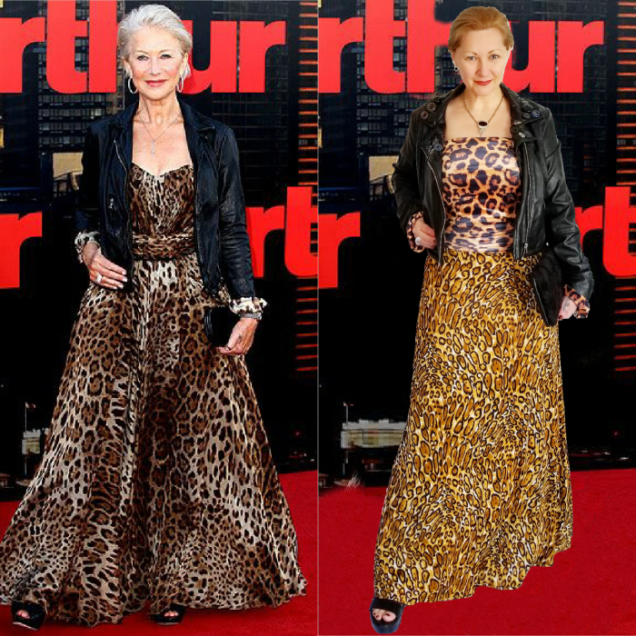 Helen Mirren. Outfit Cost: $7