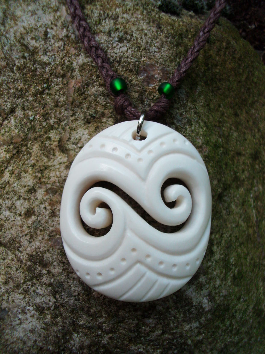 Stag Bone, Double Spiral