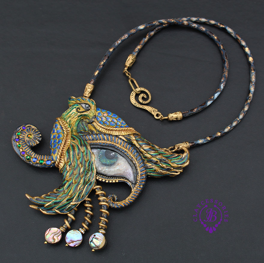 I Make Ancient Egyptian Jewelry From Polymer Clay I Make Ancient Egyptian Jewelry From Polymer Clay