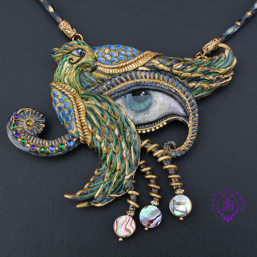 I Make Ancient Egyptian Jewelry From Polymer Clay I Make Ancient Egyptian Jewelry From Polymer Clay
