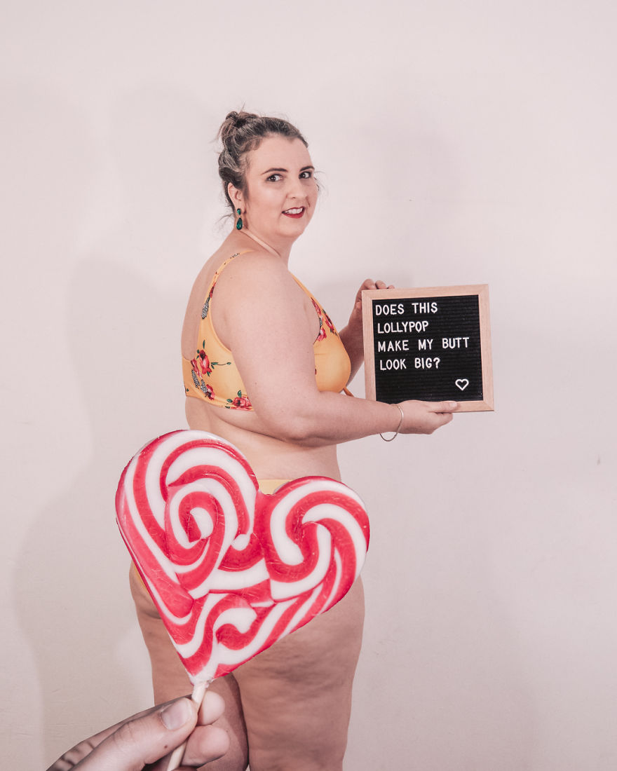 I Take Humorous Photos To Prove That Size Doesn‘t Matter I Take Humorous Photos To Prove That Size Doesn‘t Matter