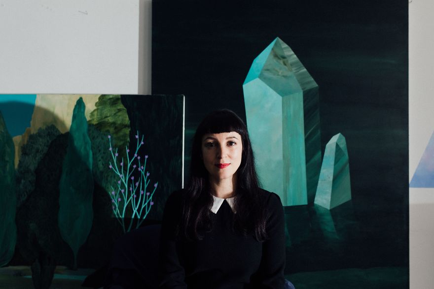 I'm Painting To Light Up The Darkness