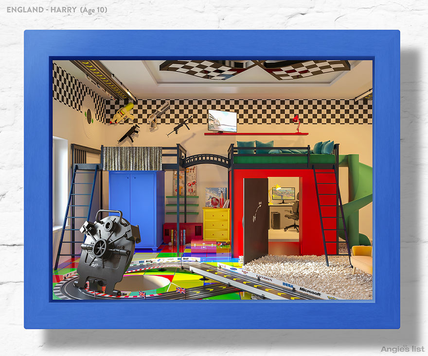 7 Kids Were Asked To Draw Bedrooms Of Their Dreams, And Here's What They'd Look Like In Real Life