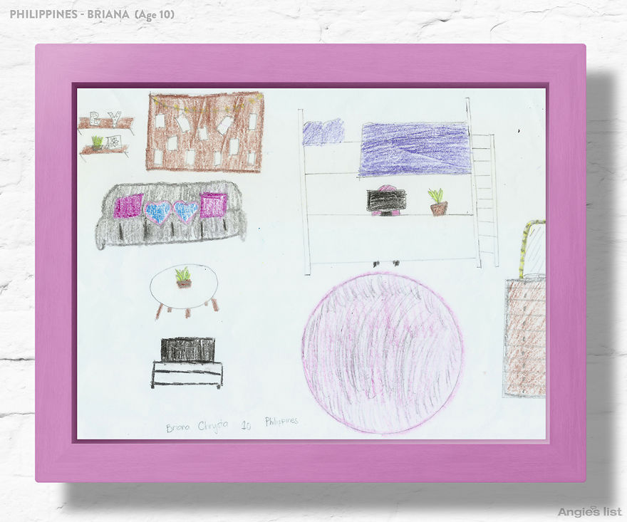 7 Kids Were Asked To Draw Bedrooms Of Their Dreams, And Here's What They'd Look Like In Real Life