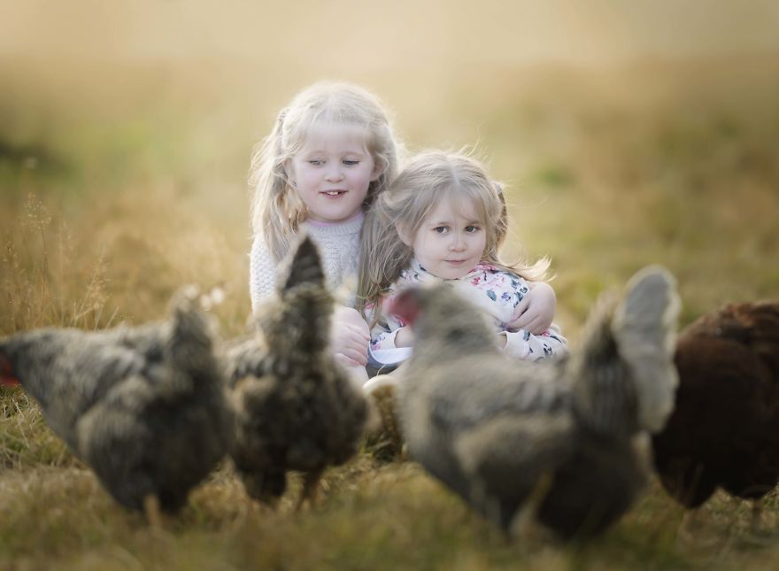 Nana Creates Whimsical Photos So Her Grandchildren Can Have Beautiful Memories