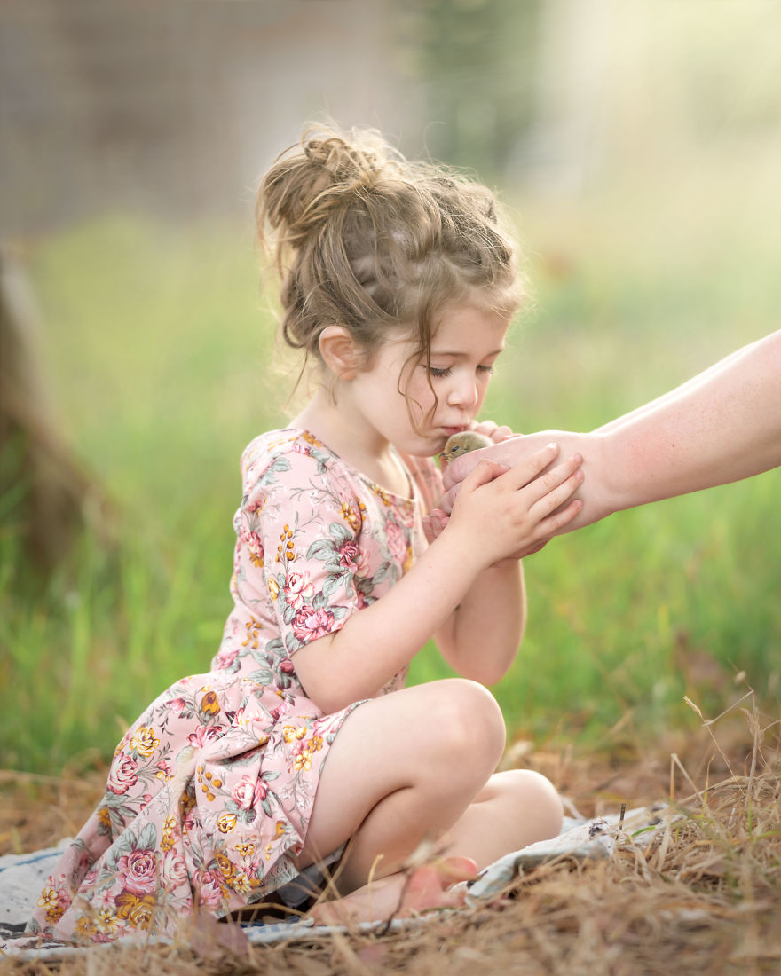 Nana Creates Whimsical Photos So Her Grandchildren Can Have Beautiful Memories