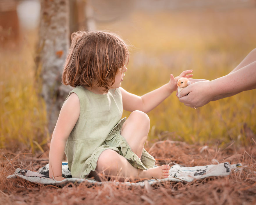 Nana Creates Whimsical Photos So Her Grandchildren Can Have Beautiful Memories
