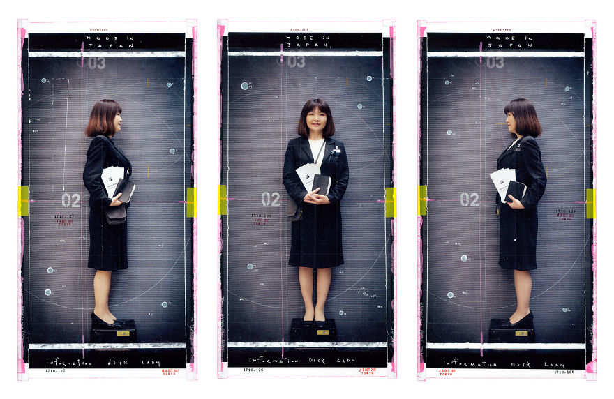 An Information Desk Lady