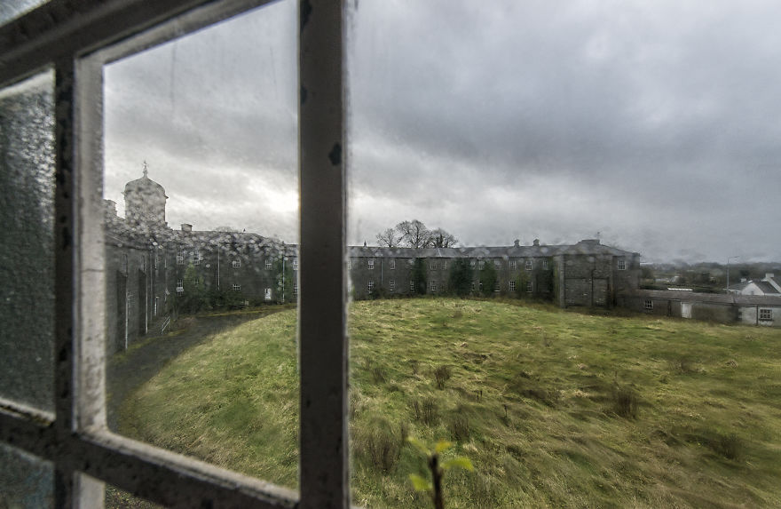 An Internal Courtyard, But A Day Like This Would Mean This View Was All You Were Going To Get