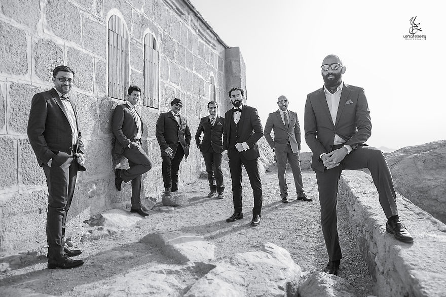 Hiked A 2200 M Mountain For The Wedding Photo Session Of My Friends