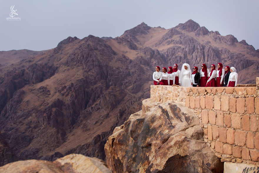 Hiked A 2200 M Mountain For The Wedding Photo Session Of My Friends