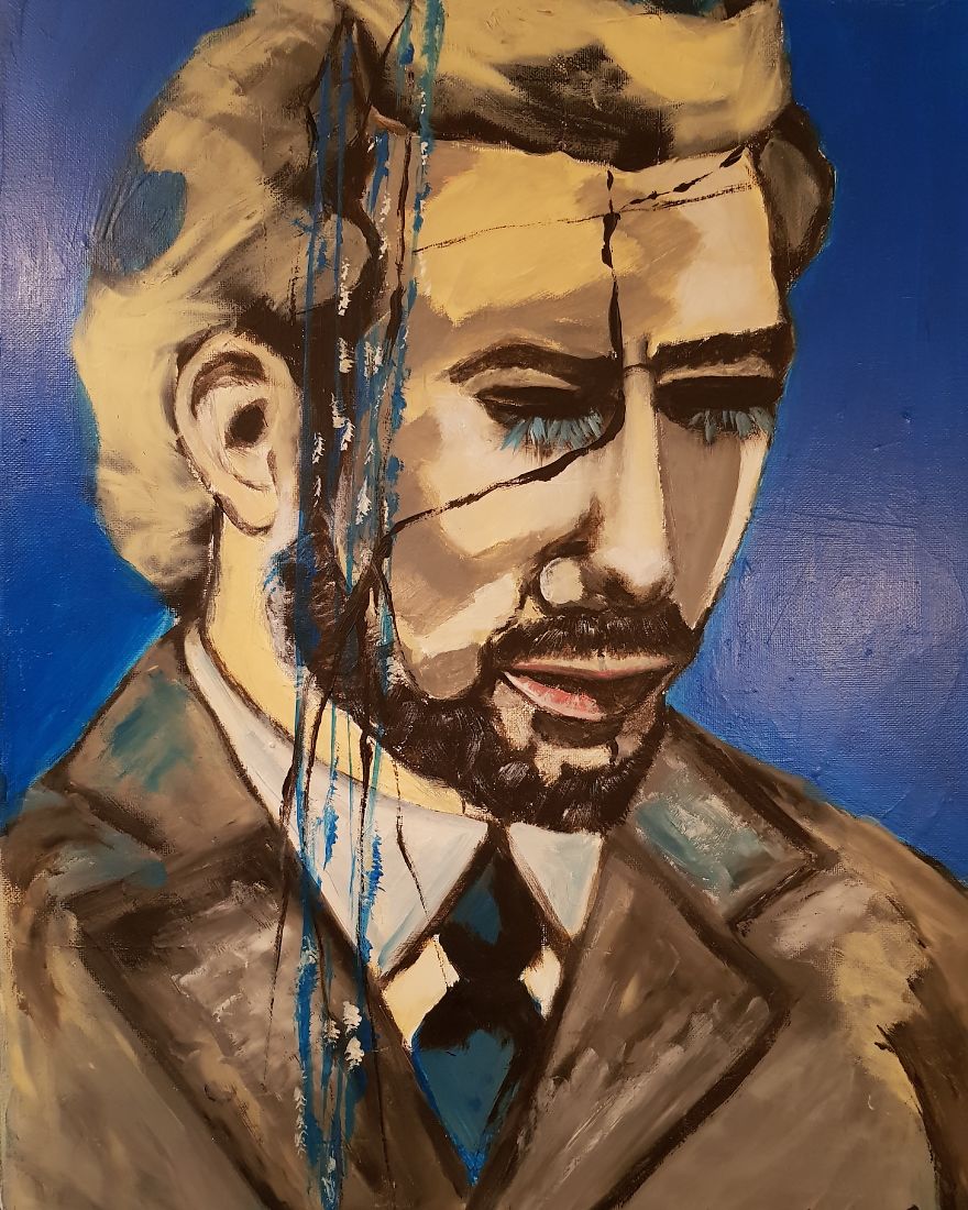 Sometimes I Spend Hours In Front Of A Painting, Proving The Lonely Existence That Most Artists Probably Experience