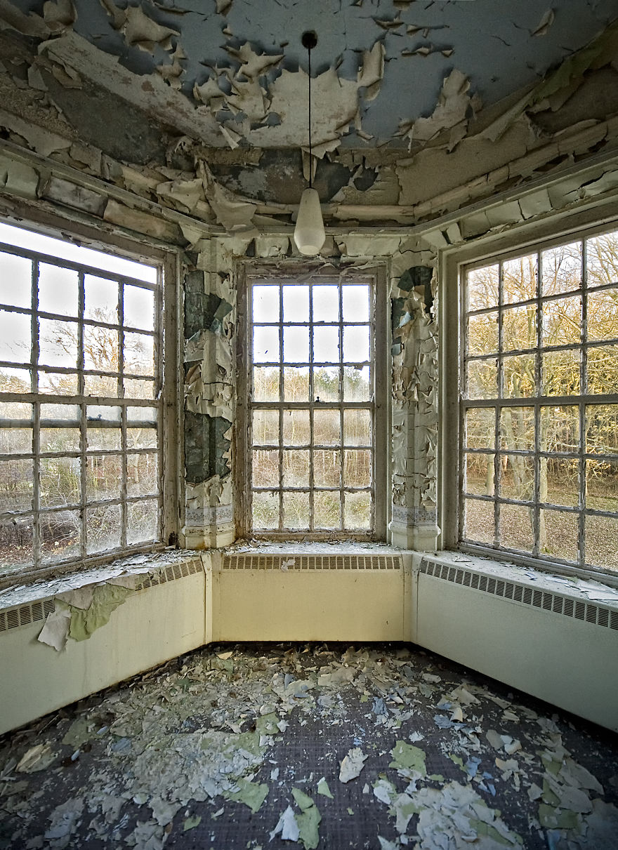 Bay Window In A Day-Room