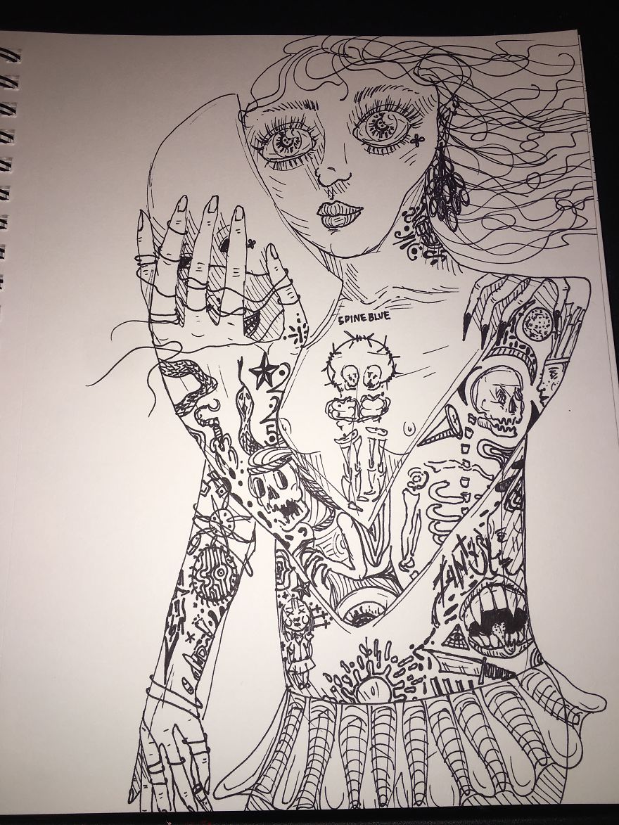 Symmetry Conveys, But Disproportion Creates Concepts, An Ode To Life