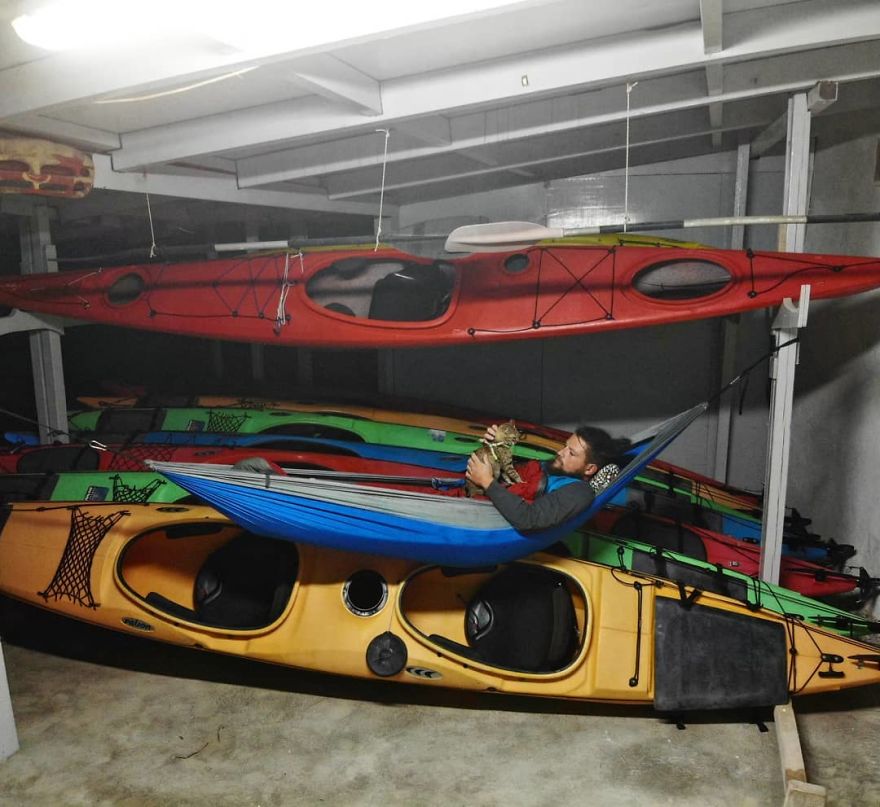 Scottish Man Decides To Cycle Across The Globe Solo But Finds A Stray Cat Which Accompanies Him Scottish Man Decides To Cycle Across The Globe Solo But Finds A Stray Cat Which Accompanies Him