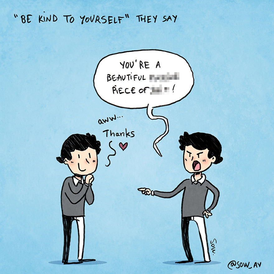 I Explain What My Depression And Anxiety Feels Like Through These Comics (New Pics)