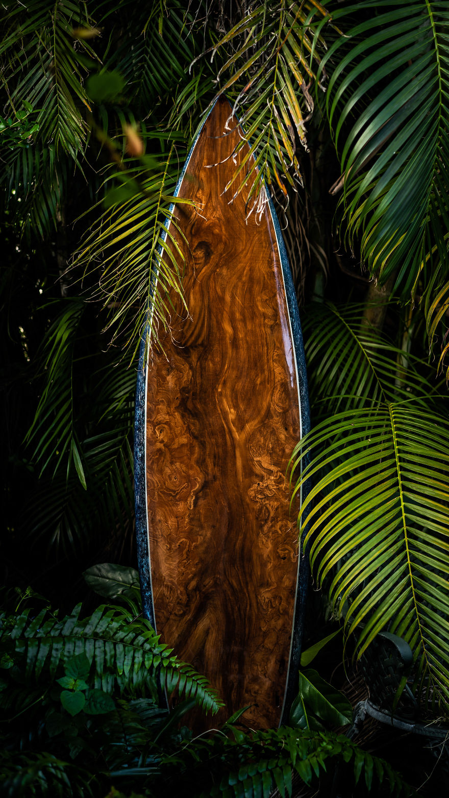 My Father And I Upcycle Old Surfboards To Make Them Look Like Wood My Father And I Upcycle Old Surfboards To Make Them Look Like Wood