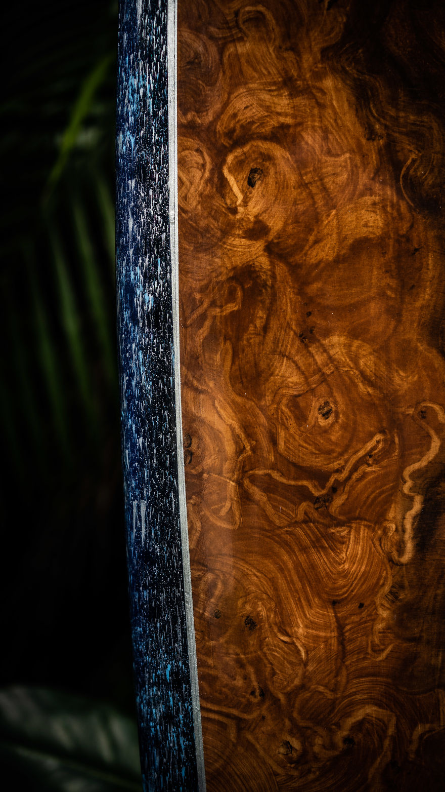 My Father And I Upcycle Old Surfboards To Make Them Look Like Wood My Father And I Upcycle Old Surfboards To Make Them Look Like Wood