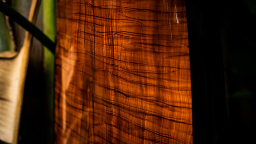 My Father And I Upcycle Old Surfboards To Make Them Look Like Wood My Father And I Upcycle Old Surfboards To Make Them Look Like Wood