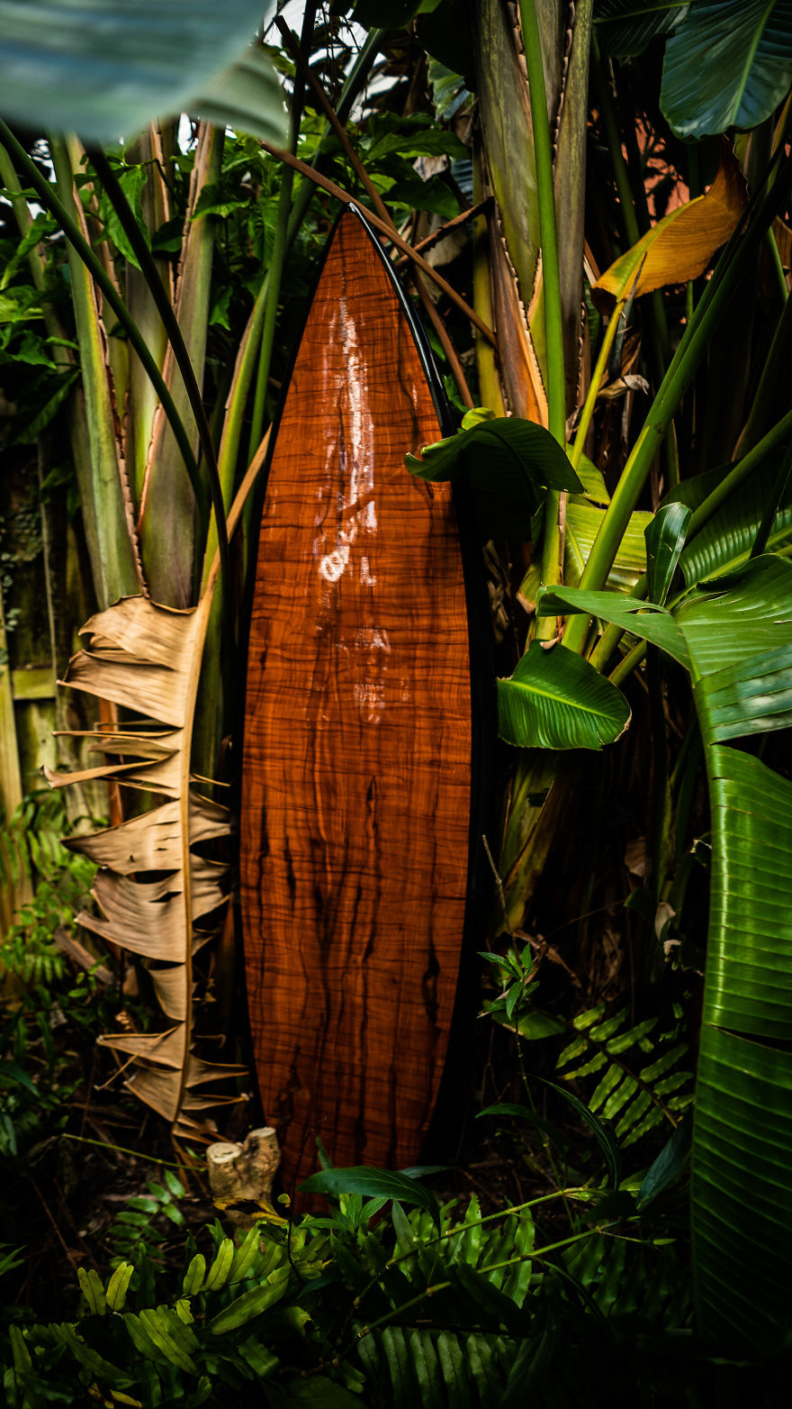 My Father And I Upcycle Old Surfboards To Make Them Look Like Wood