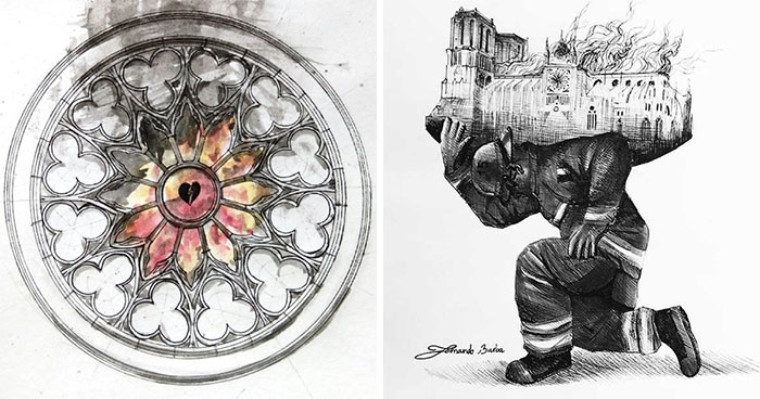 30 Artists’ Tributes To The Iconic Notre-Dame Cathedral