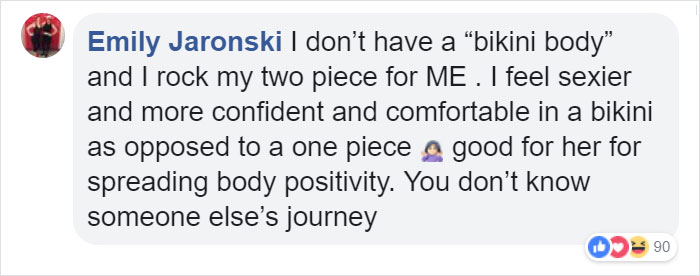 Men Made Fun Of This Woman For Wearing A Bikini, But Instead of Covering Up, She Shut Them Down Men Made Fun Of This Woman For Wearing A Bikini, But Instead of Covering Up, She Shut Them Down