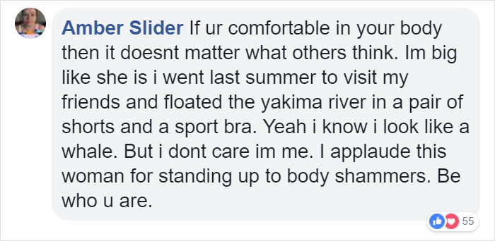 Men Made Fun Of This Woman For Wearing A Bikini, But Instead of Covering Up, She Shut Them Down Men Made Fun Of This Woman For Wearing A Bikini, But Instead of Covering Up, She Shut Them Down