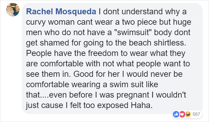 Men Made Fun Of This Woman For Wearing A Bikini, But Instead of Covering Up, She Shut Them Down Men Made Fun Of This Woman For Wearing A Bikini, But Instead of Covering Up, She Shut Them Down