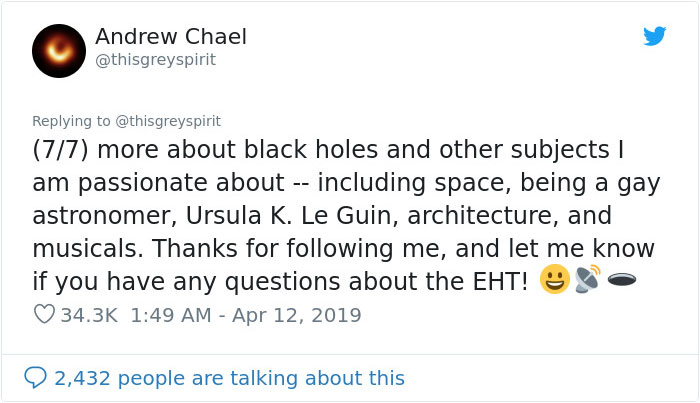 Dr. Katie Bouman Gets Accused Of Taking All The Credit For Black Hole Pic, Her Male Colleague Clears The Air On Twitter