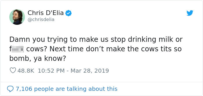 21 Responses To PETA's Controversial 'Breastfeeding Cow' Illustration