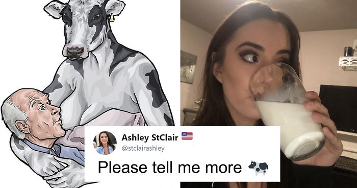 21 Responses To PETA’s Controversial ‘Breastfeeding Cow’ Illustration