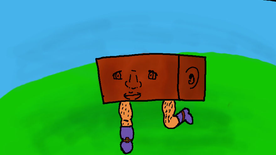 I Made One Piece Of Crappy Art For My Youtube Channel