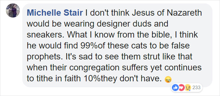 Someone Collects Pics Of Preachers Wearing Expensive Designer Items To Show The Other Side Of Church